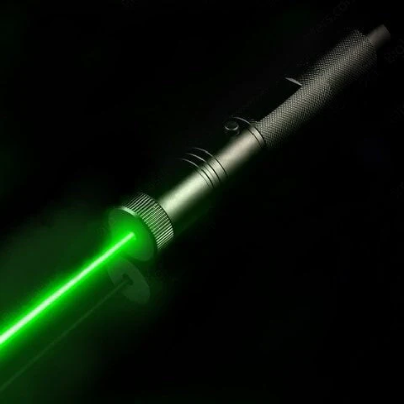 Pointeur laser à longue portée réglable en aluminium