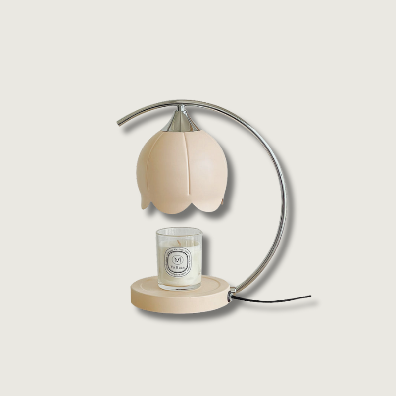 Table Lamp with Candle Wax Melt Warmer