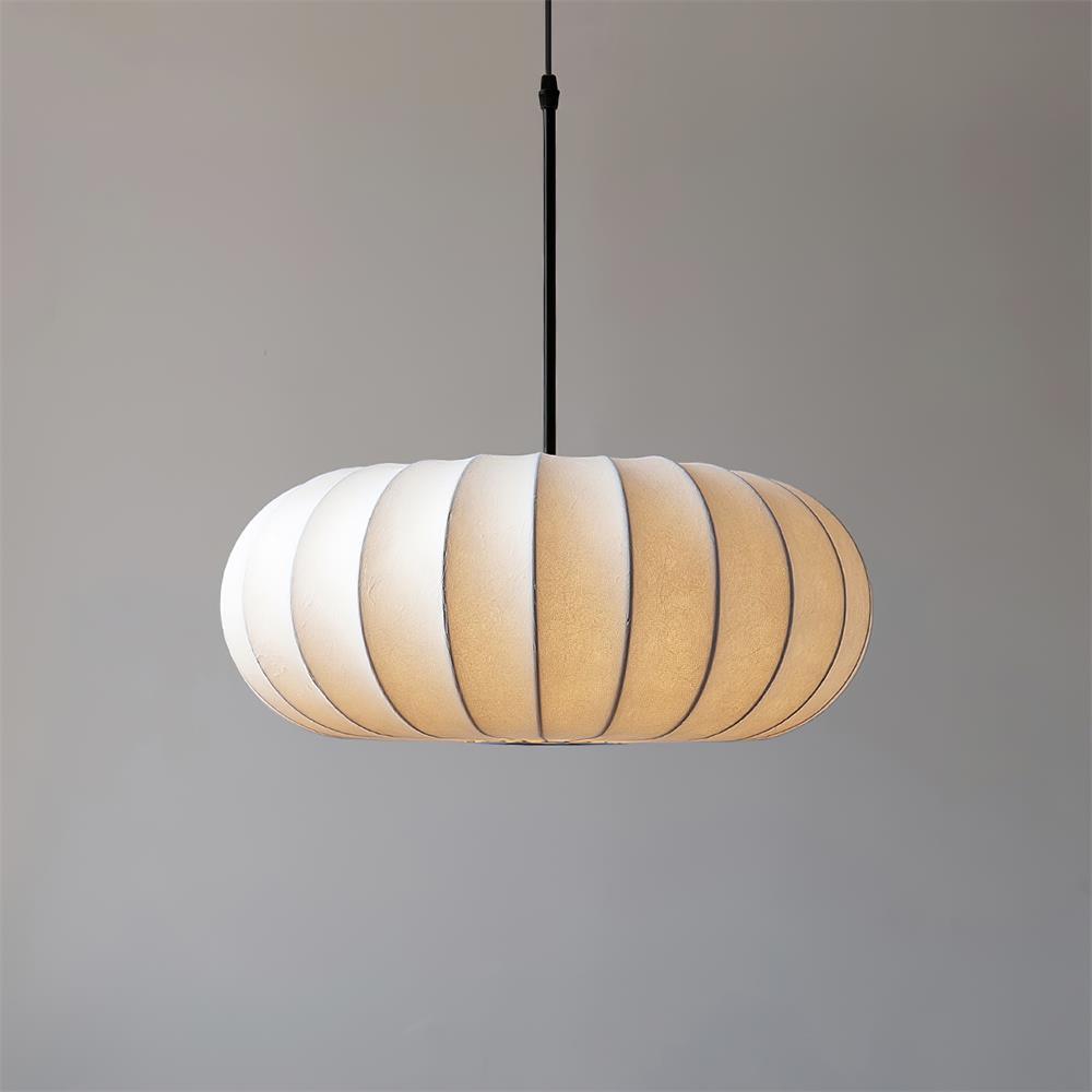 Pendant Light Fabric Minimalist Japanese Style