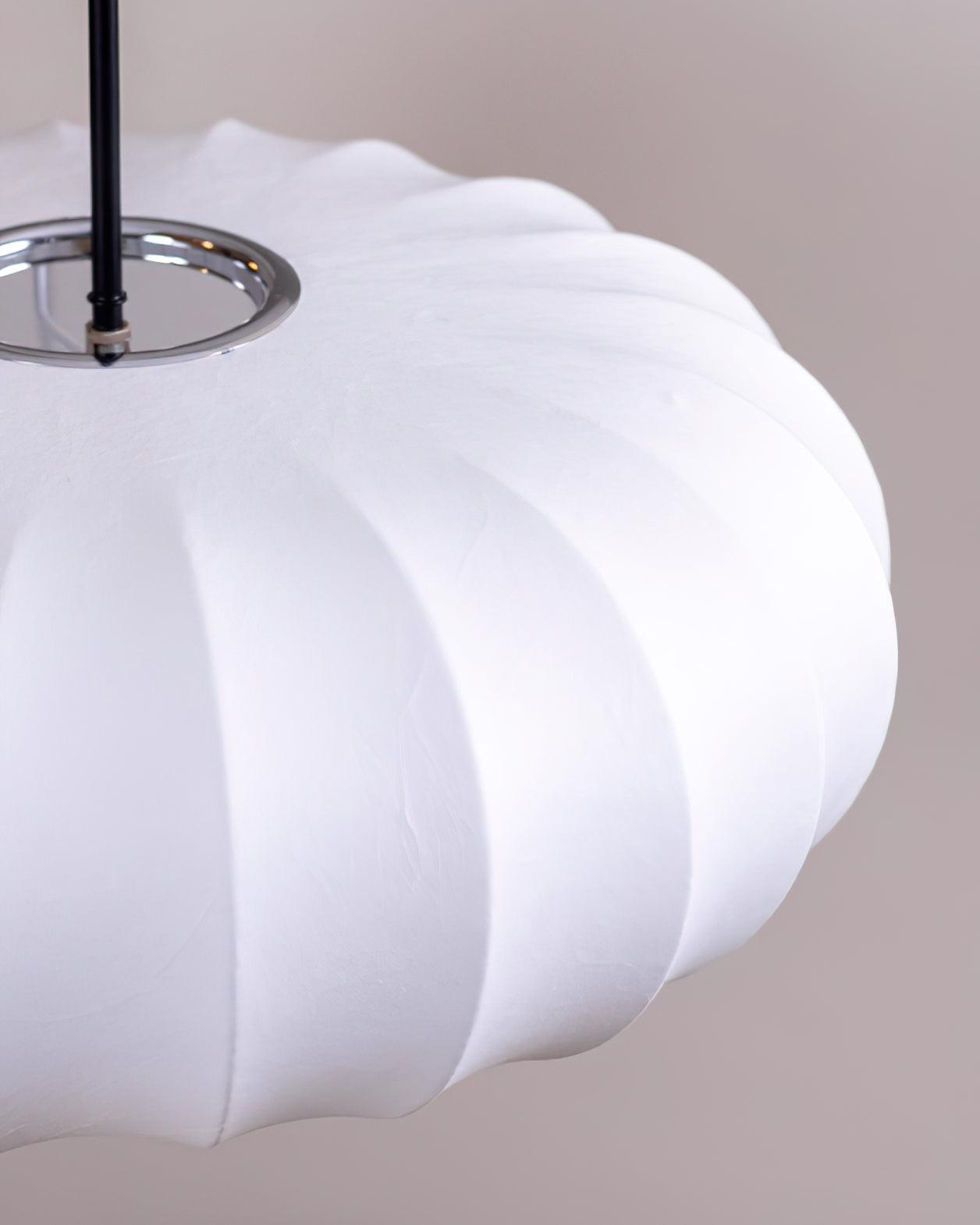 Pendant Light Fabric Minimalist Japanese Style