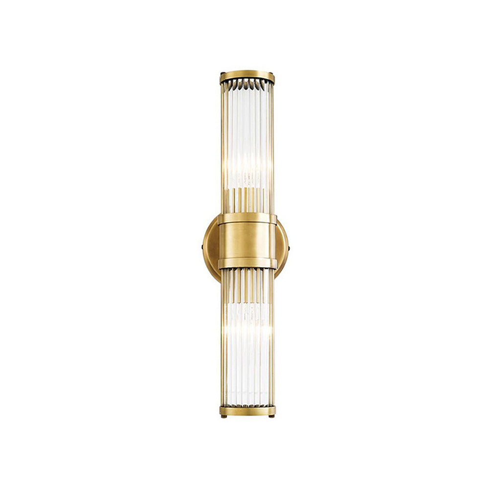 Wall Light Gold Glass LED Indoor Fixture