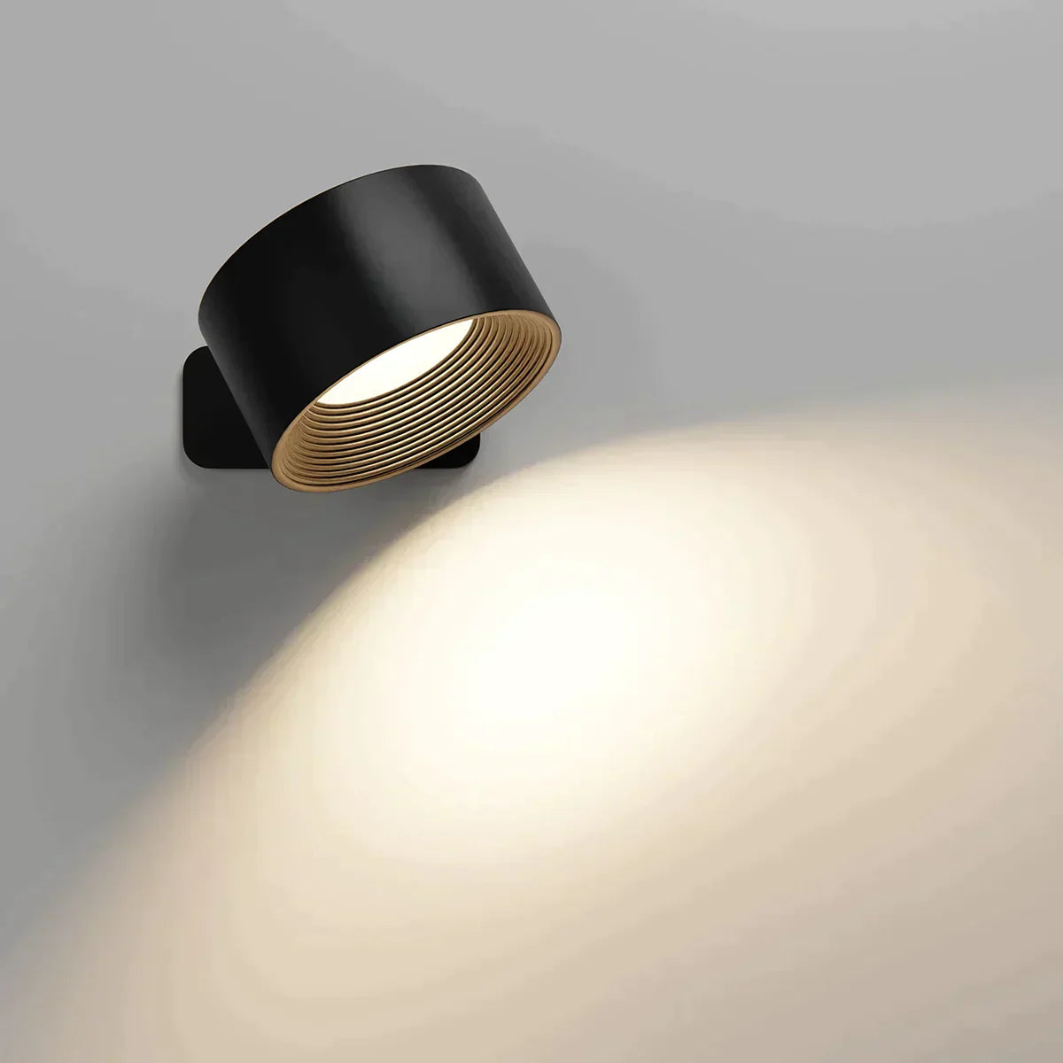 Lámpara de pared LED moderna inalámbrica y recargable