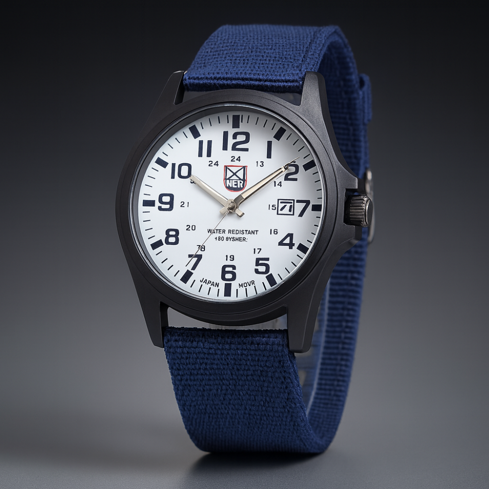 Reloj táctico militar resistente impermeable al aire libre brújula barómetro a prueba de golpes