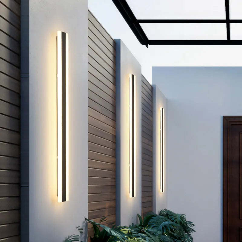 Outdoor Wall Light Modern Waterproof LED Lamp
