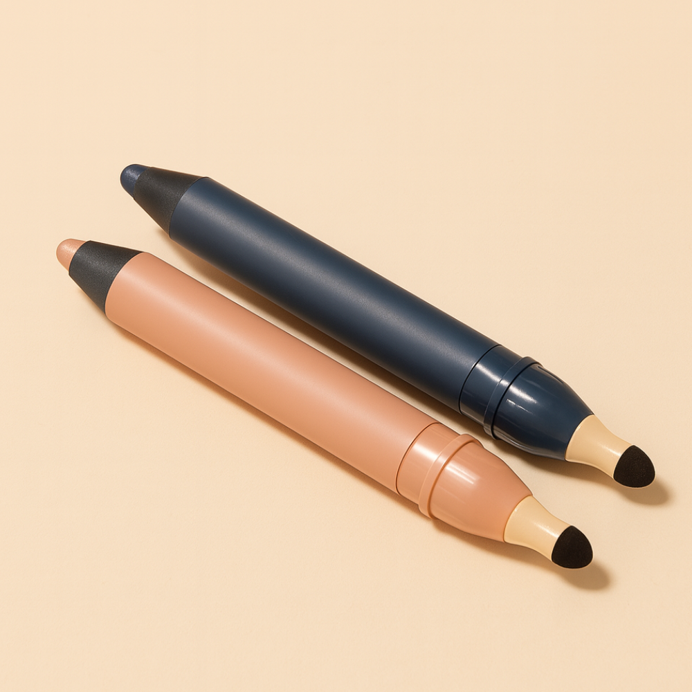 Wasserfester Eyelinerstift 2-in-1 Lidschatten Lang anhaltend Smoky