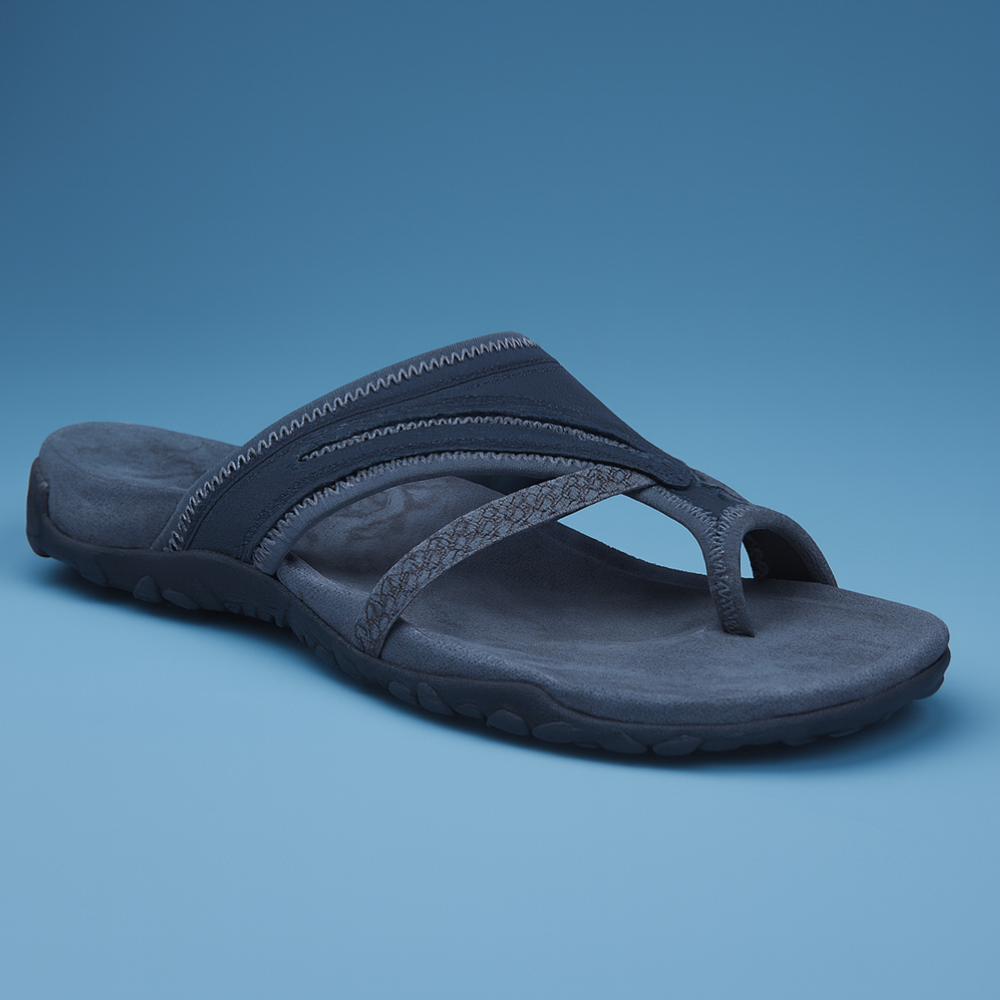 Women’s Walking Grip Sandals Flip Flops Arch Support