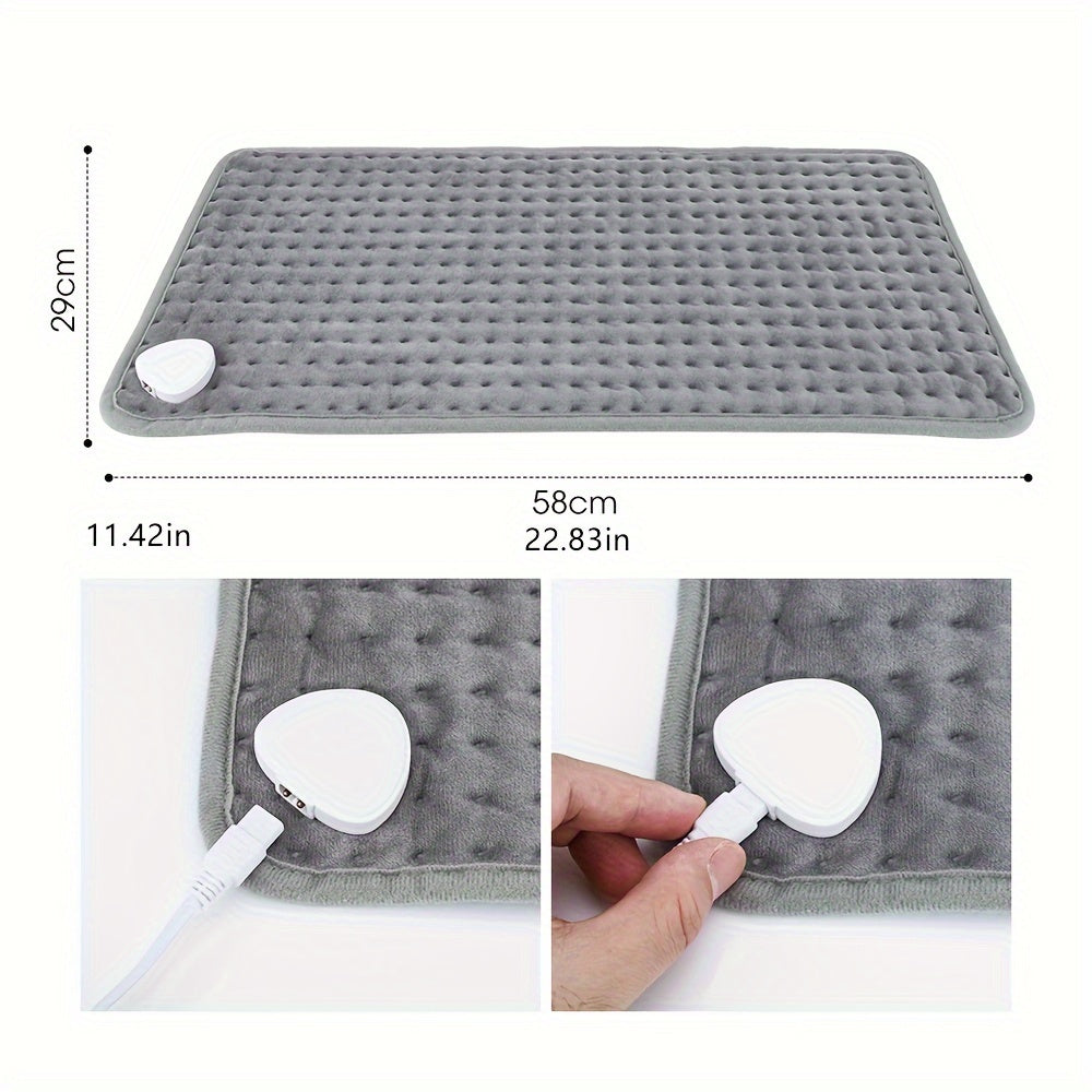 Coperta Elettrica in Flanella Riscaldata con Timer Sicurezza Plaid