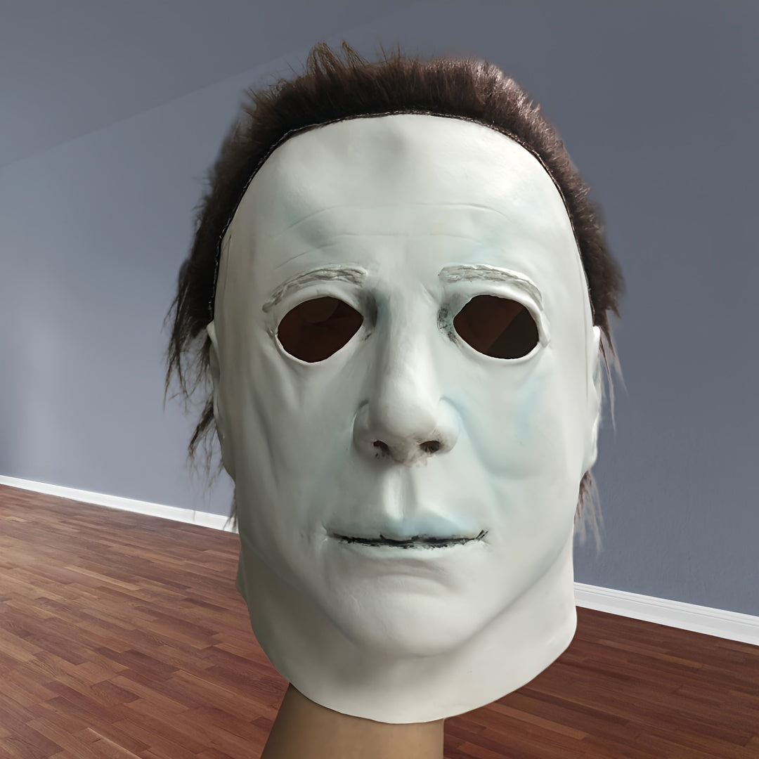 Men's Scary Halloween Mask Costume | Horror Movie Inspired Outfit