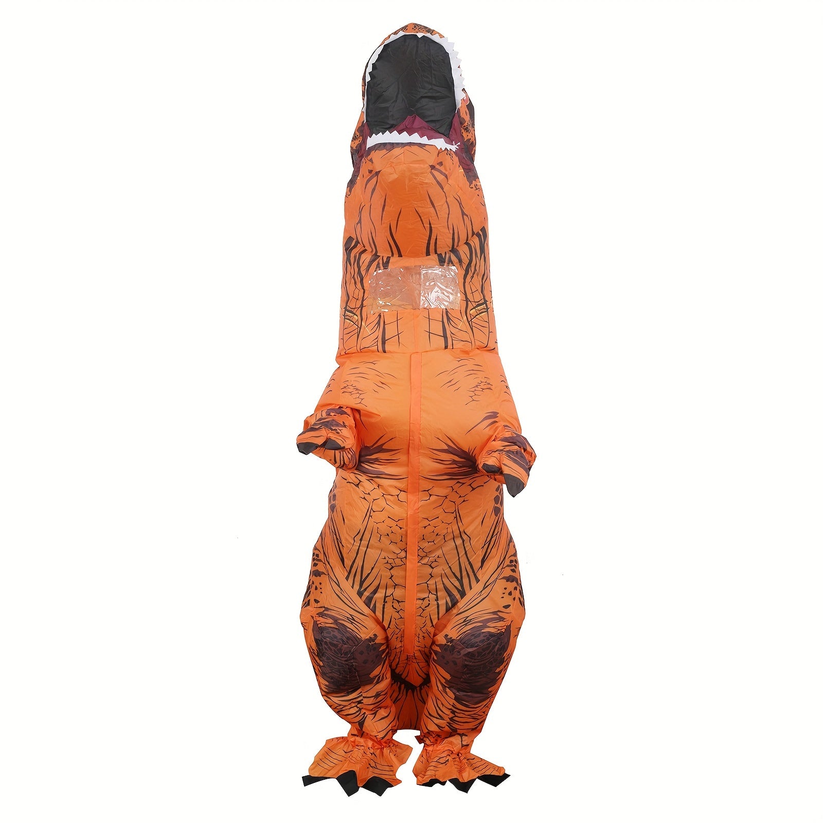 Unisex aufblasbares Halloween Dinosaurier Kostüm | Riesiger T-Rex Overall