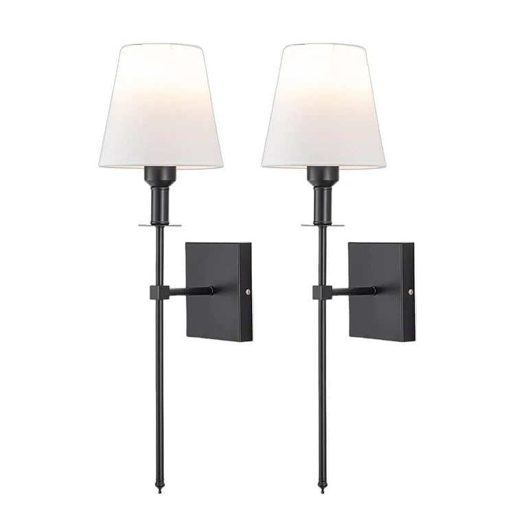 Wandlampe Wiederaufladbar Moderne Stoffwandleuchte