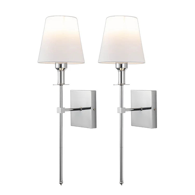 Wandlampe Wiederaufladbar Moderne Stoffwandleuchte