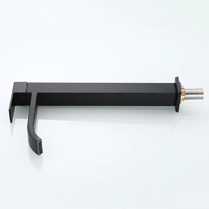 Robinet de lavabo mitigeur à levier unique noir mat