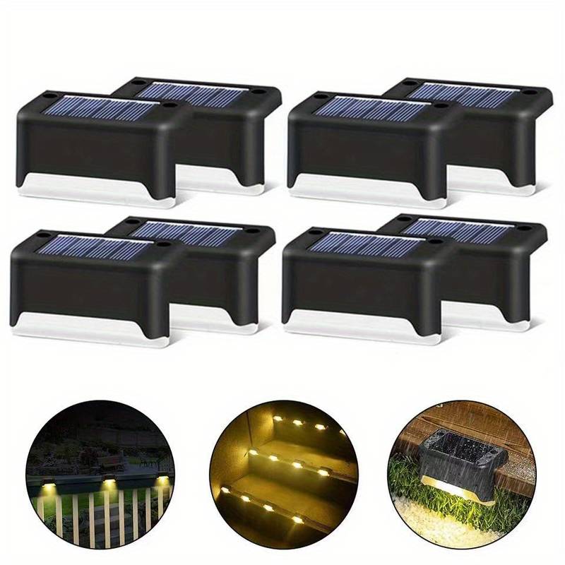 Lámpara de pared LED solar para exteriores para jardín