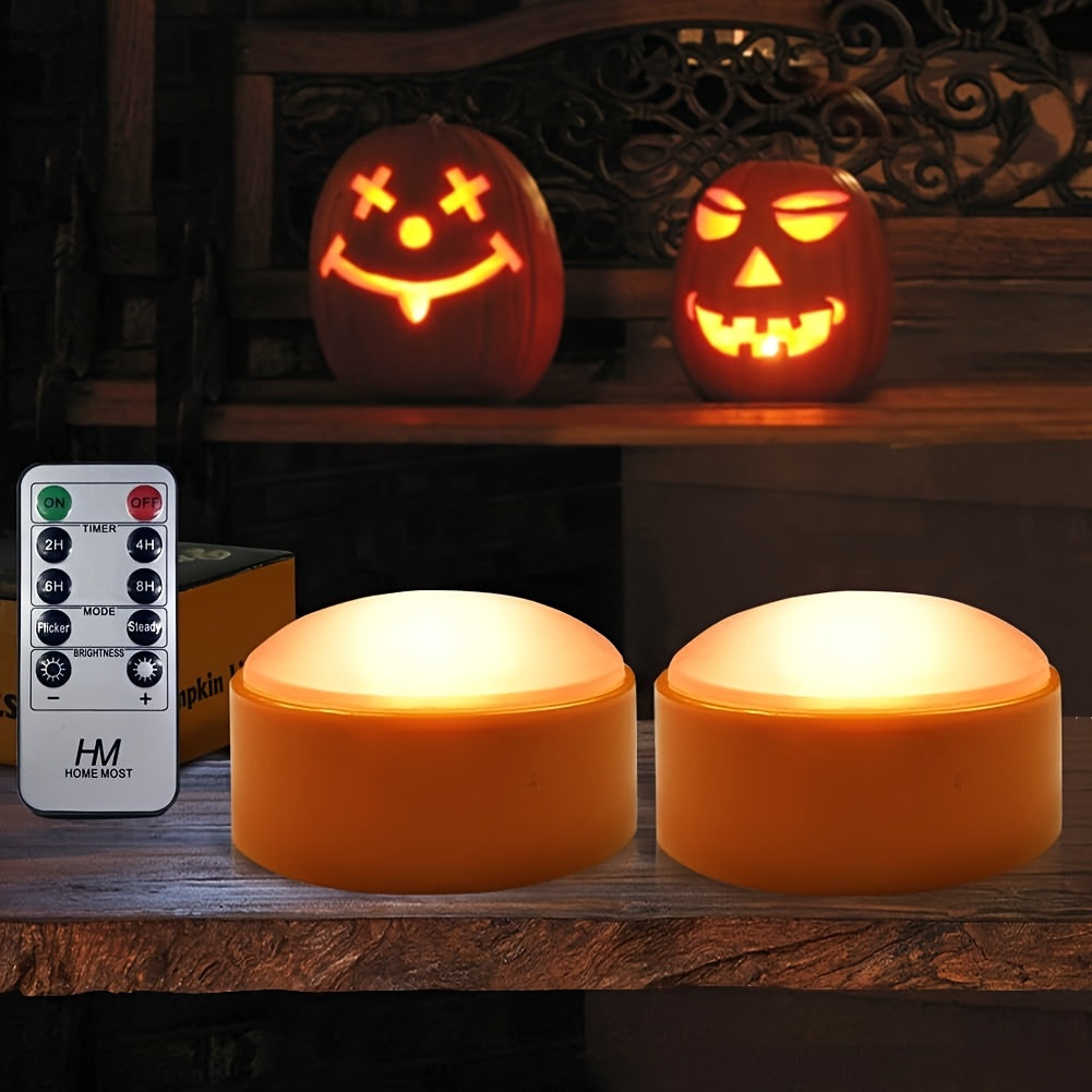 Luci Jack-O-Lantern senza fiamma a batteria | Candele LED a tè
