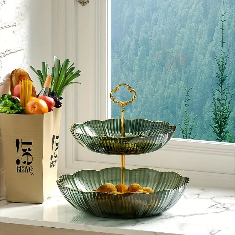 Fruit Bowl Space-Saving Kitchen Storage Rack
