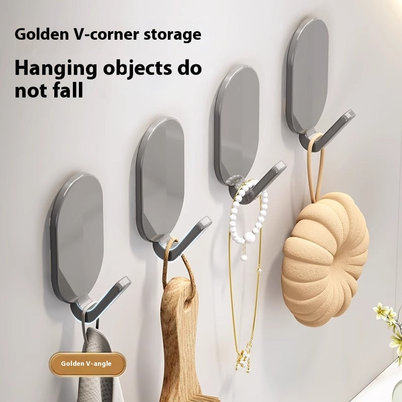 GripHold – Adhesive Wall Hook Set 5-Pack