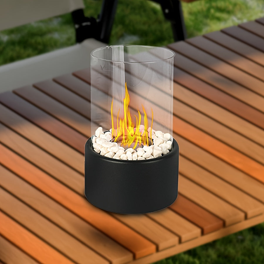 Portable Tabletop Metal Indoor Fireplace