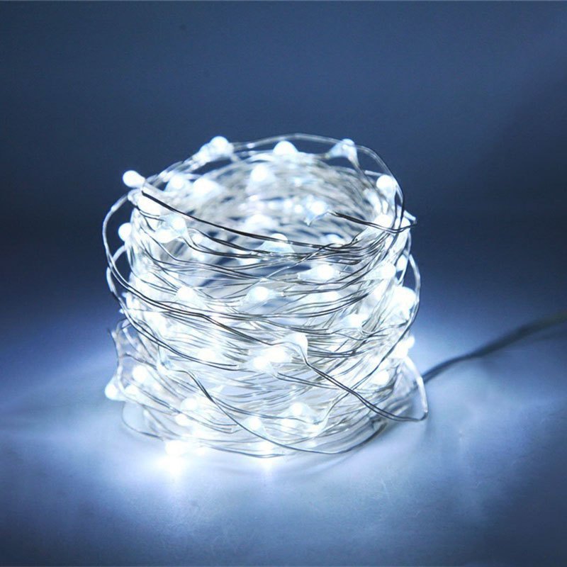 Luci a stringa Fairy a batteria bianco caldo
