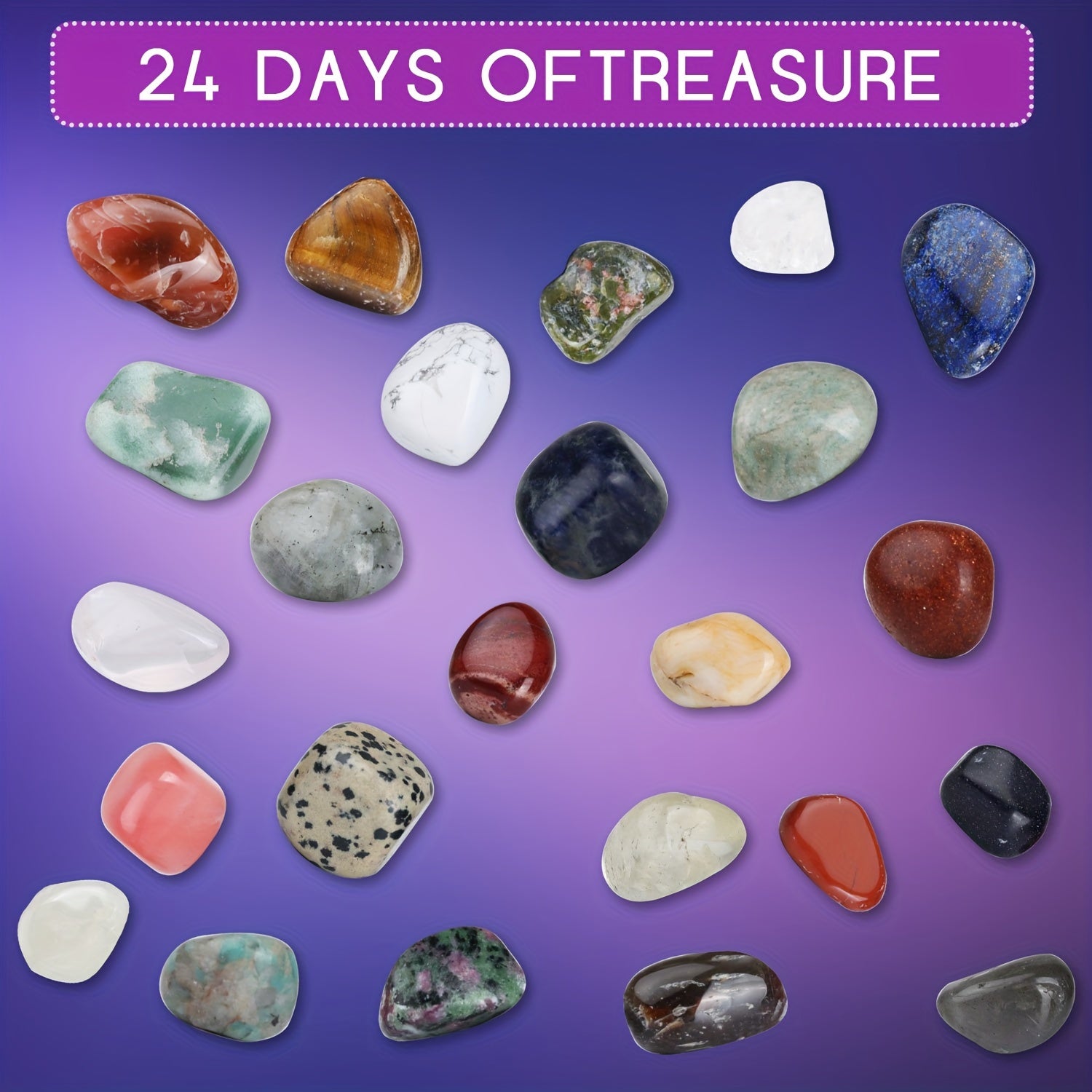 Rock Collection Advent Calendar for Kids