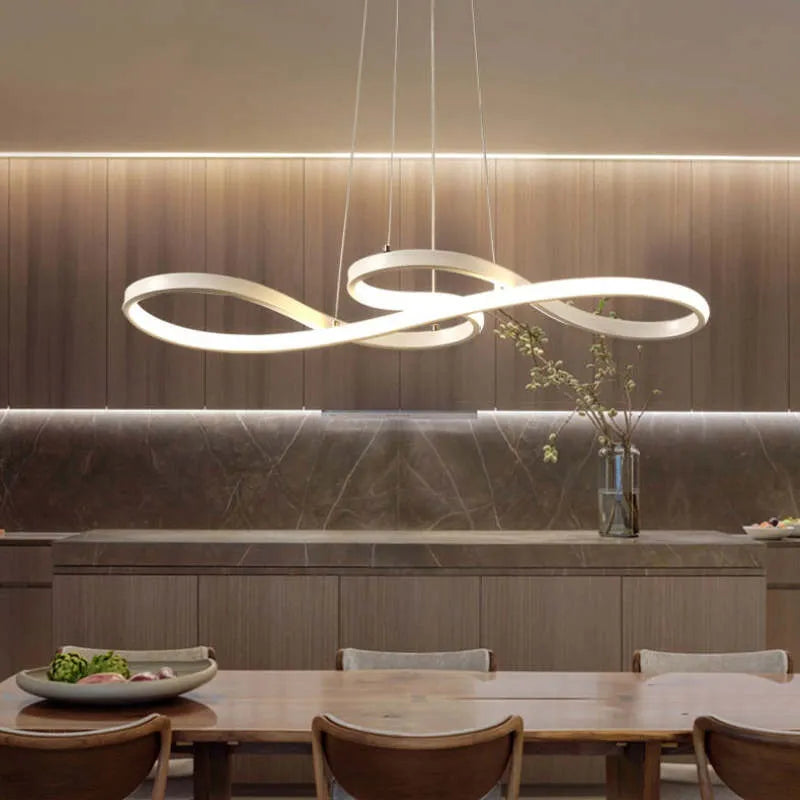 Moderne luci a soffitto a LED per sale da pranzo