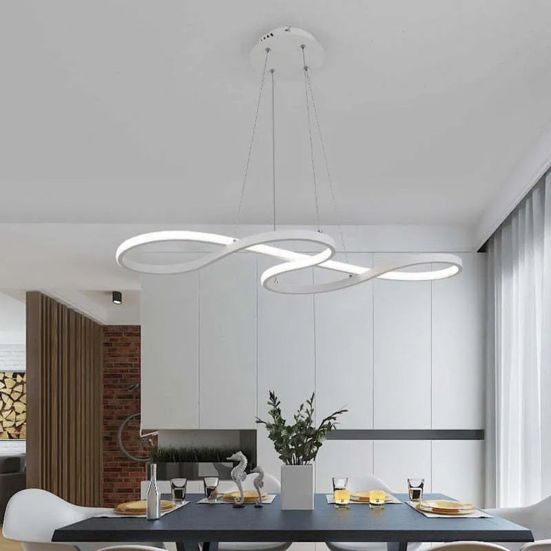 Moderne luci a soffitto a LED per sale da pranzo