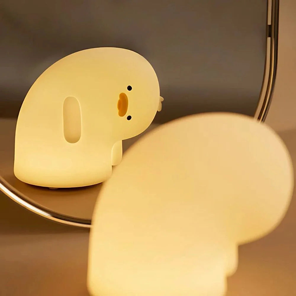 Carino Animale Silicone Luce Notturna