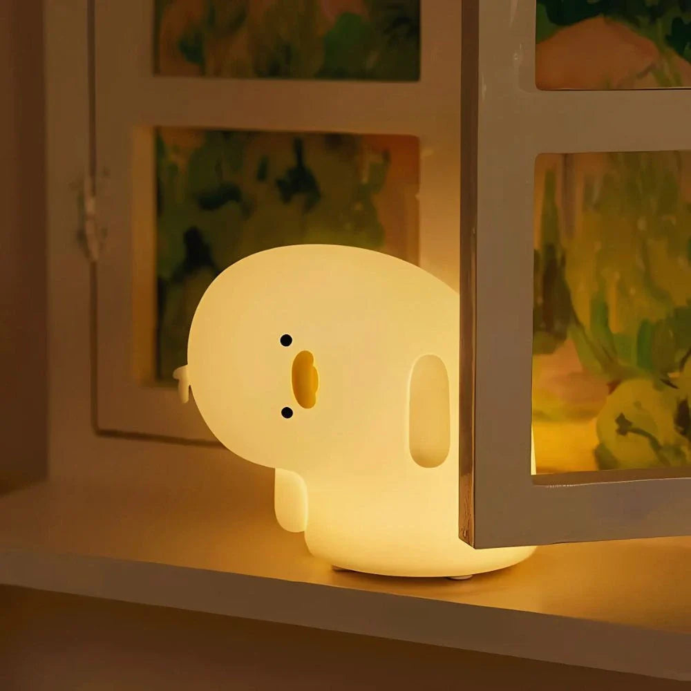 Carino Animale Silicone Luce Notturna