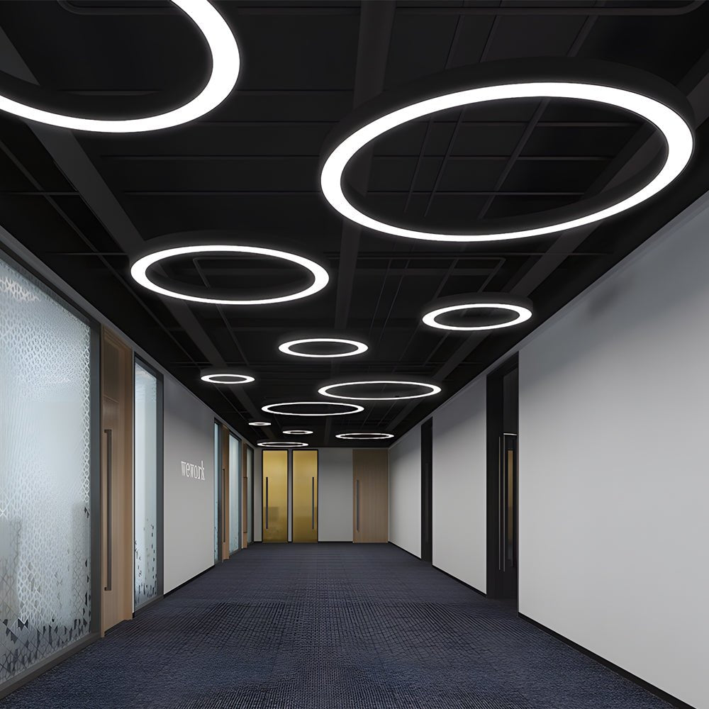 Ceiling Pendant Light Modern LED Ring Fixture