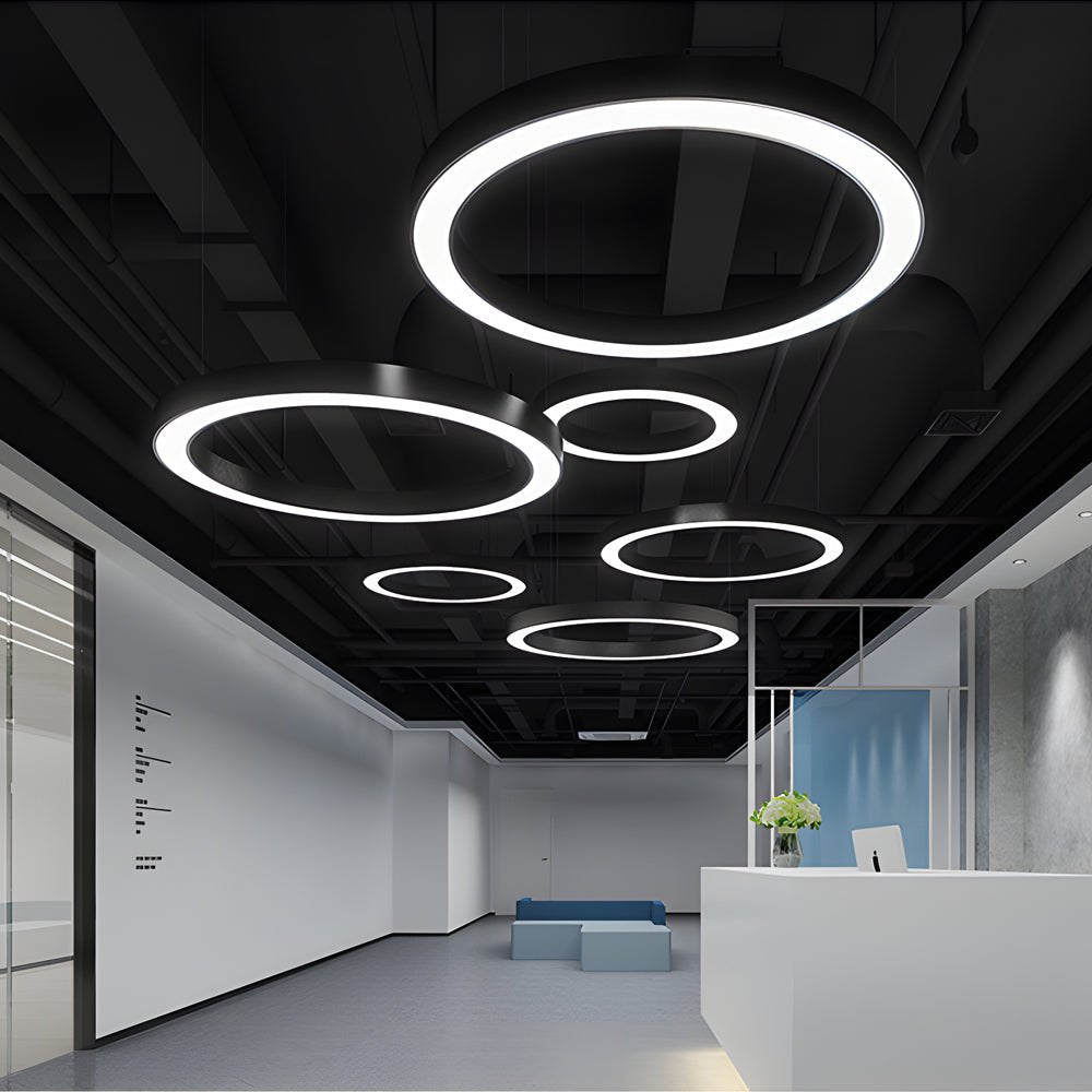 Ceiling Pendant Light Modern LED Ring Fixture