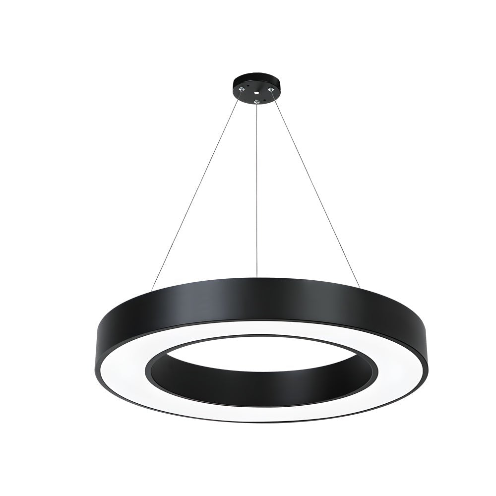 Suspension Luminaire Moderne Anneau LED Plafond Bureau