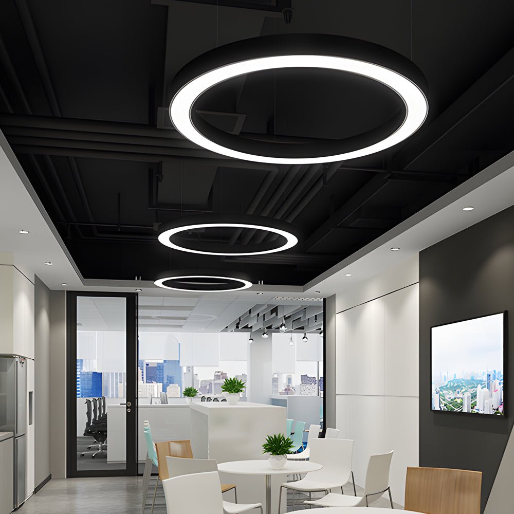 Ceiling Pendant Light Modern LED Ring Fixture