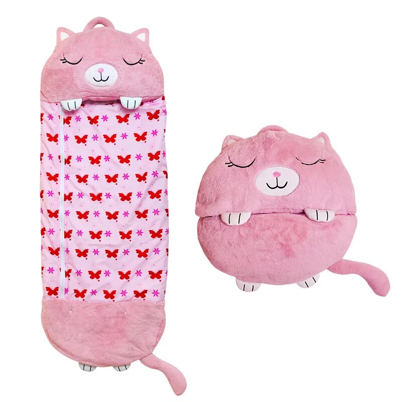 Cojín de abrazo para niños Bolsa de dormir de peluche