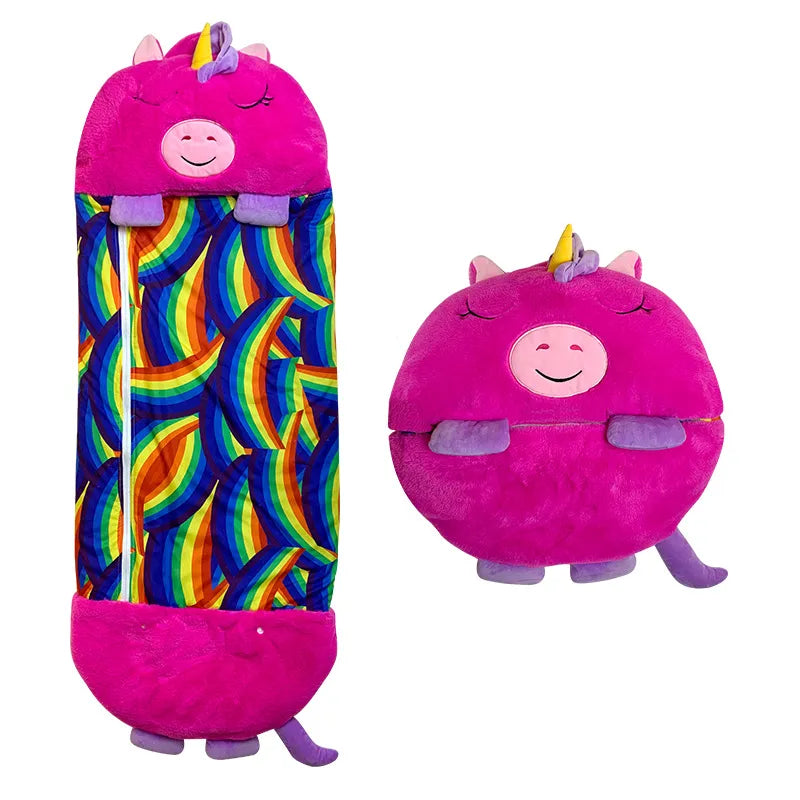 Cojín de abrazo para niños Bolsa de dormir de peluche