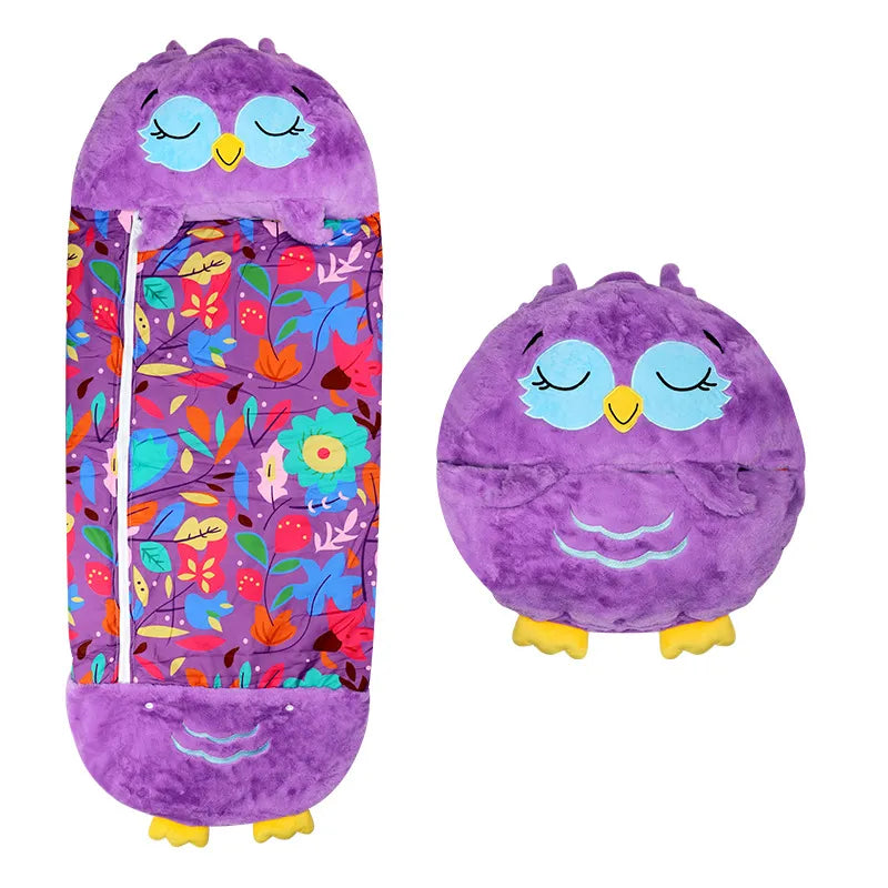 Cojín de abrazo para niños Bolsa de dormir de peluche