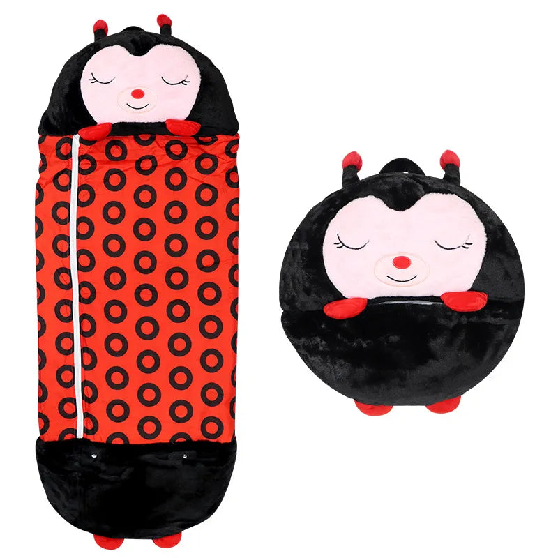 Cojín de abrazo para niños Bolsa de dormir de peluche
