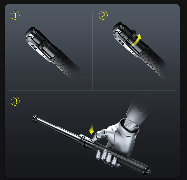 Lightweight Adjustable Walking Stick Support