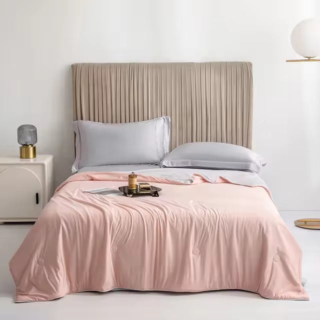 Manta ligera transpirable y refrescante para cama
