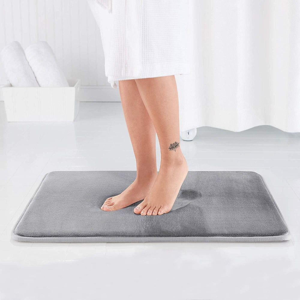 Alfombrilla de baño antideslizante de espuma viscoelástica