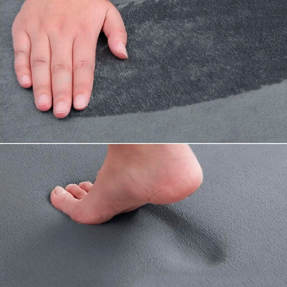 Alfombrilla de baño antideslizante de espuma viscoelástica