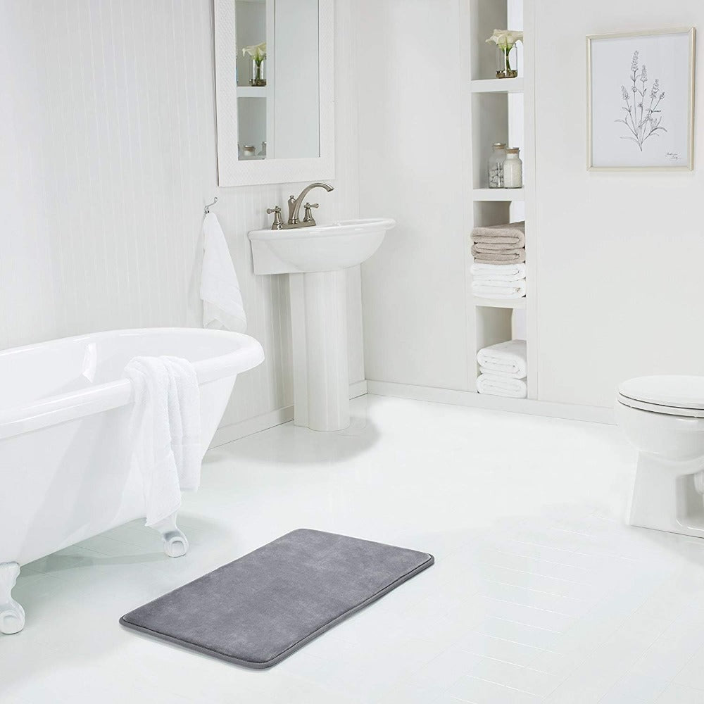 Alfombrilla de baño antideslizante de espuma viscoelástica
