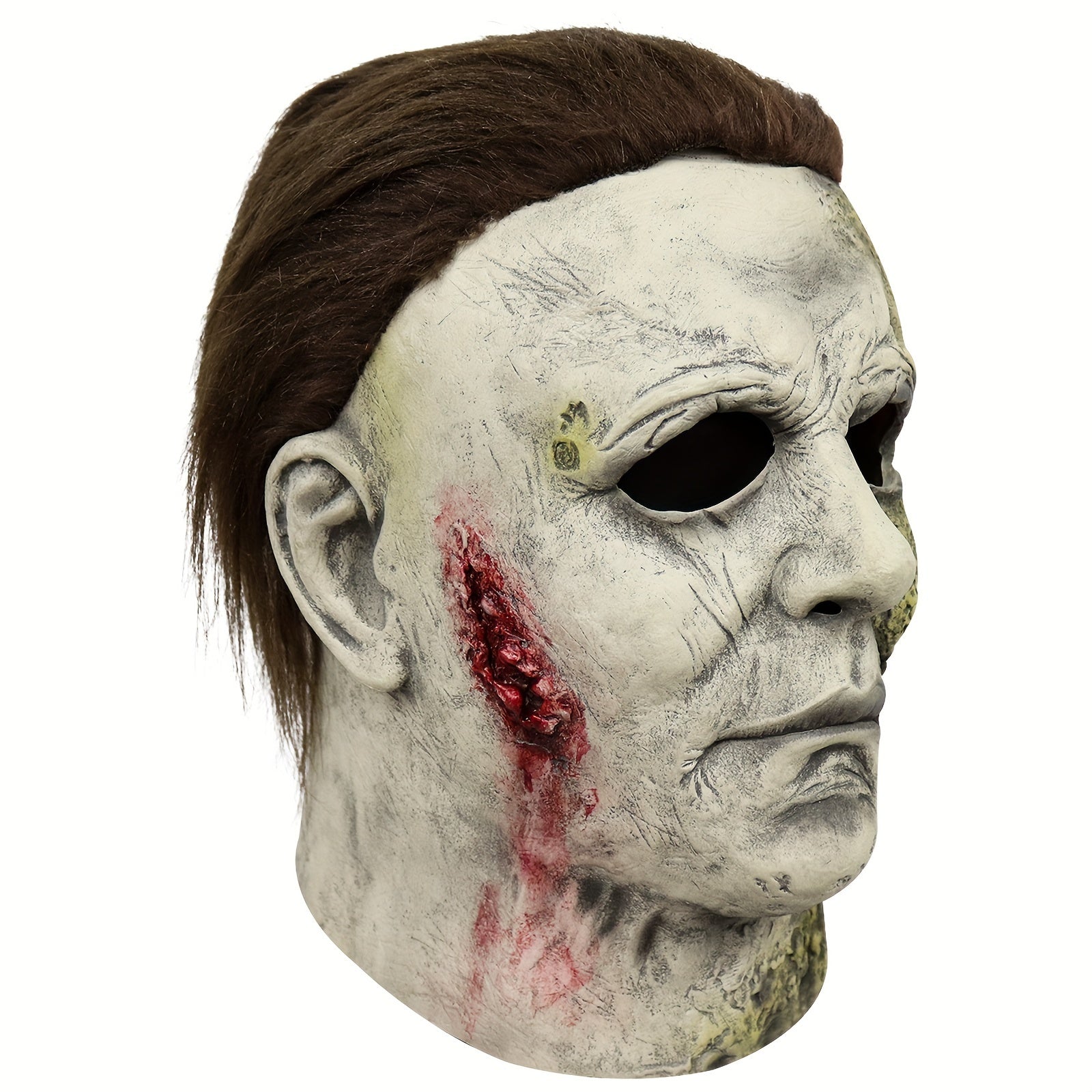 Máscara de Halloween de Cabeza Completa Podrida de Horror | Realista y Aterradora