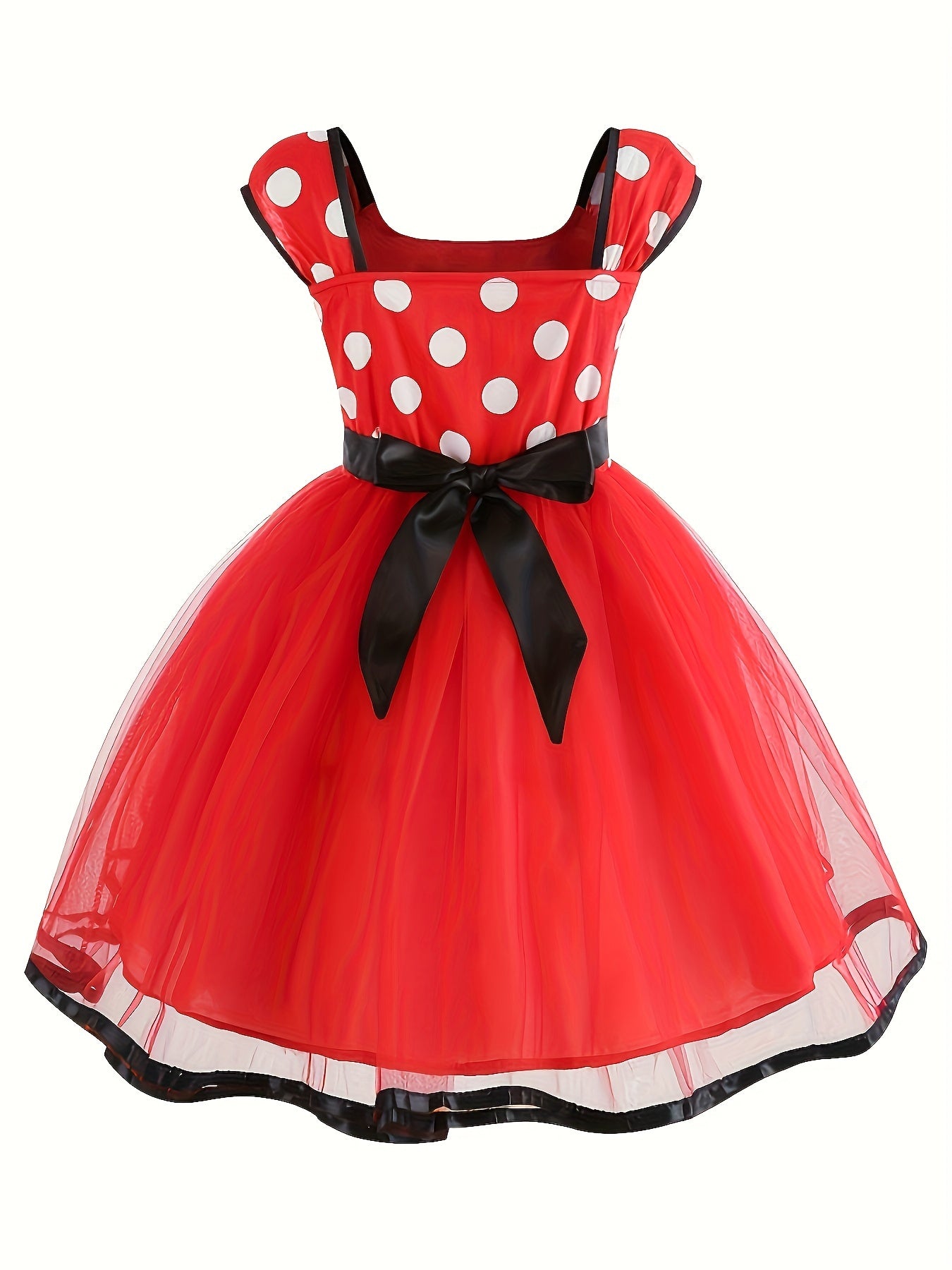 Mädchen Leuchtendes Halloween-Mauskostüm Kleid | Mini