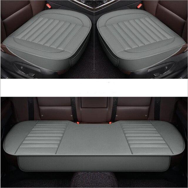 Car Seat Cushion Leather Bamboo Charcoal Pad