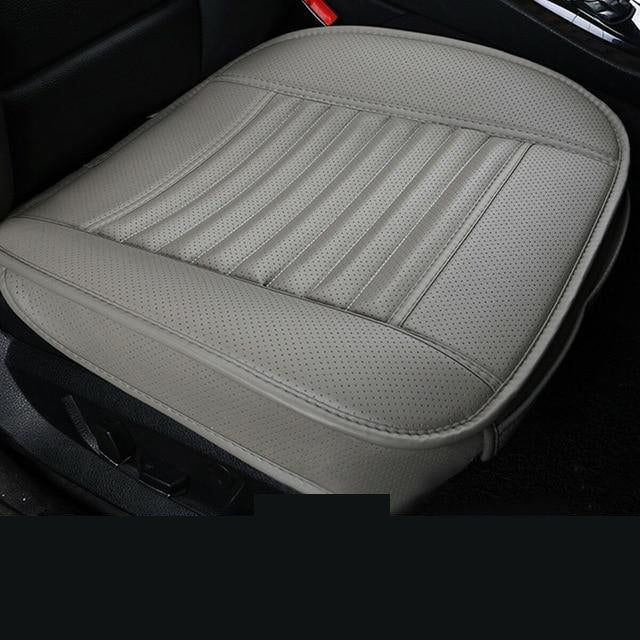 Car Seat Cushion Leather Bamboo Charcoal Pad