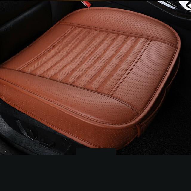 Car Seat Cushion Leather Bamboo Charcoal Pad