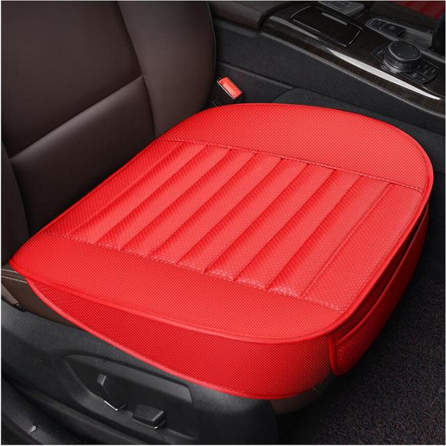 Car Seat Cushion Leather Bamboo Charcoal Pad