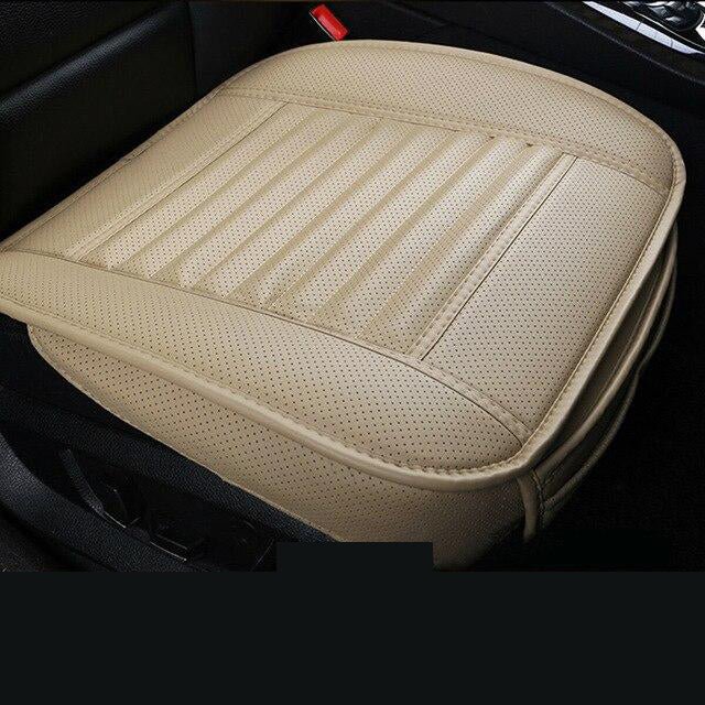 Car Seat Cushion Leather Bamboo Charcoal Pad