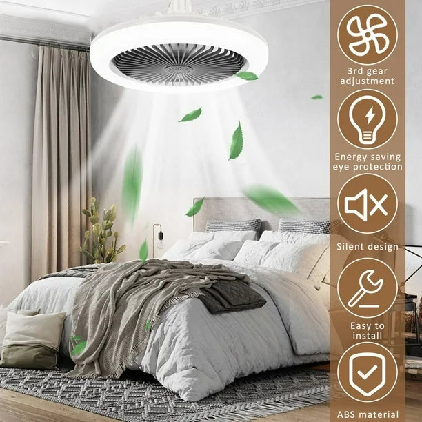 Ventilador de techo con luz | Control remoto