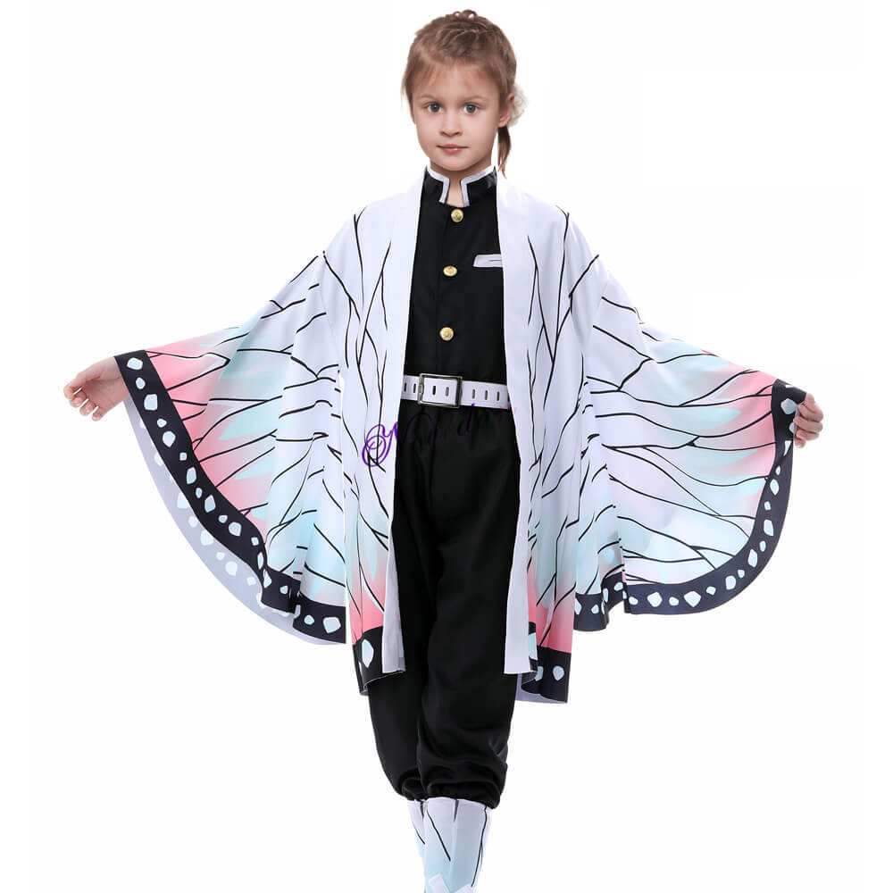 Disfraz de Halloween de Anime para Niños | Atuendo de Cosplay con Capa Kimono