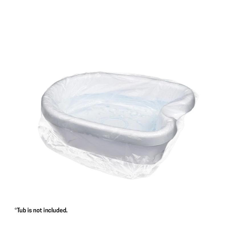 Revêtements jetables étanches en plastique pour spa de pieds